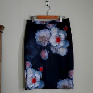Ted Baker mid knee length skirt SIZE 3